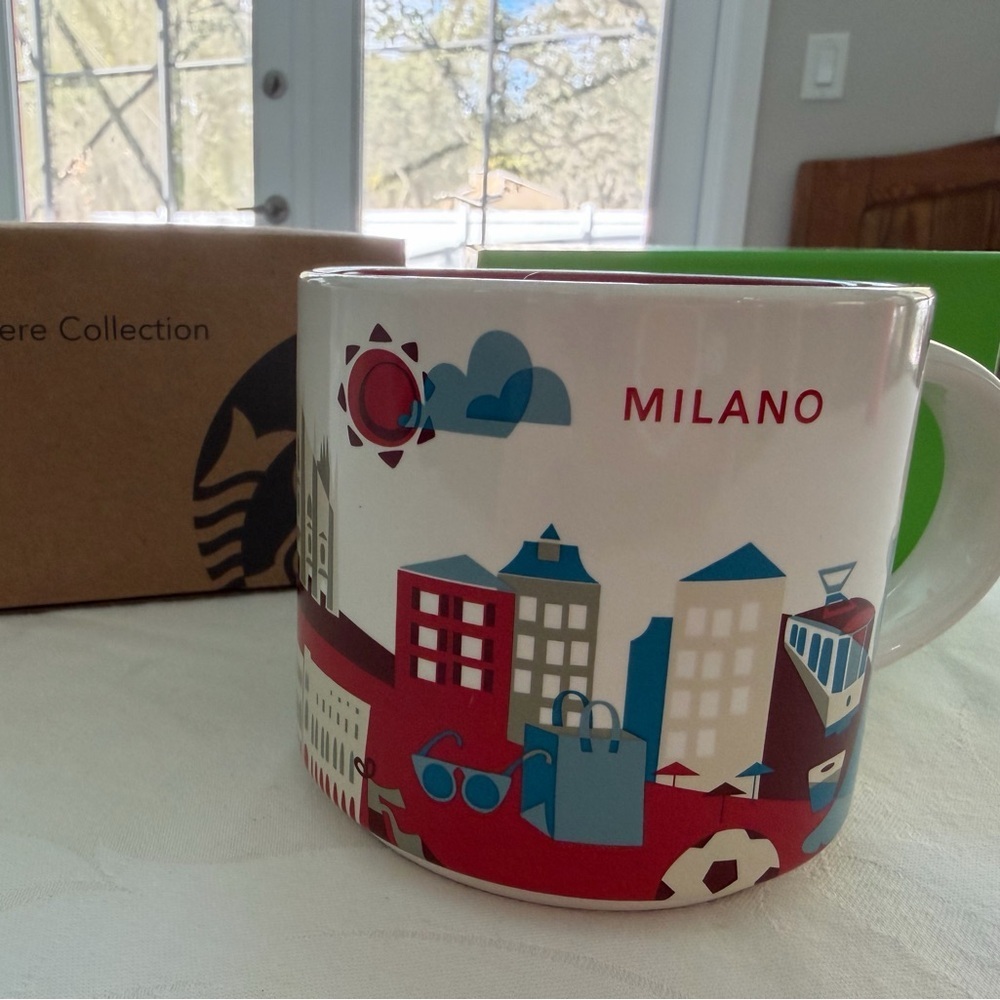 ⭐️Starbucks⭐️ Milan Italy Mug You Are Here Collection